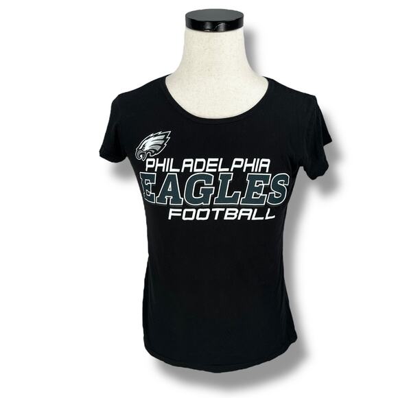 G-III 4her Philadelphia Eagles Brian Dawkins #20 T-Shirt Women's Large Black - Picture 1 of 9